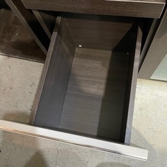 ニトリ？　レンジ台　ダークブラウン【リサイクルショップ道楽屋】の画像