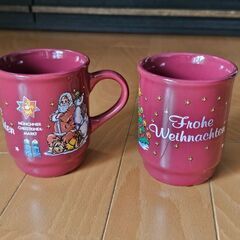 ドイツ / クリスマスマーケット / コーヒーカップ / 2こセット/マグカップの画像