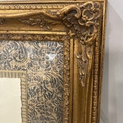 絵画　キンダーハリス　ビンテージ　骨董　インテリア　現状品の画像