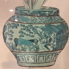 絵画　キンダーハリス　ビンテージ　骨董　インテリア　現状品の画像