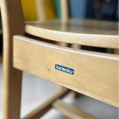 【相談🆗】【✨希少廃番商品】カリモク RUSTIC ダイニングチェア２脚の画像