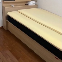 家具 ベッド セミダブルベッド