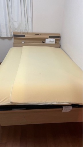 家具 ベッド セミダブルベッド