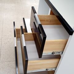☆ジモティ割あり☆ 株式会社ノダ工芸 レンジボード 黒 H183.5×D44×