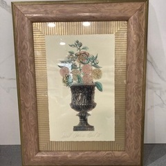 絵画　キンダーハリス　ビンテージ　骨董　インテリア　現状品の画像
