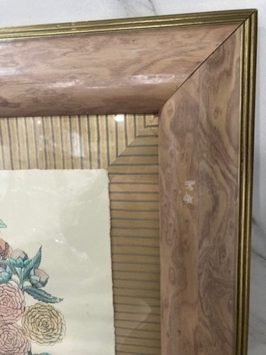 絵画　キンダーハリス　ビンテージ　骨董　インテリア　現状品