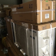 5月、6月　空きあります。エアコン　18畳　即日　新品　工事可能...