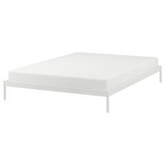 IKEA クイーンサイズ　ベッドフレーム　ベベルスタード