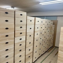 桐衣装箱訳あり　大量買い可能！　5本セットで1500円  お好きな形でセットが組める！　DIY　雛人形ケース　総桐　衣装収納　和　桐箱　の画像