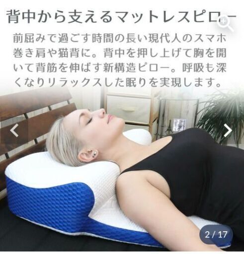 ブルーブラッド枕ミトラ