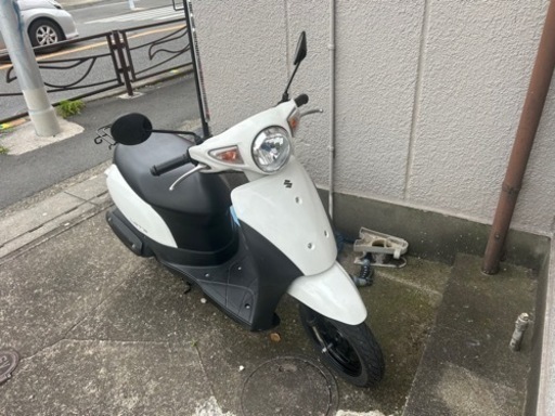 バイク スズキ　レッツ　ワンオーナー車　実動