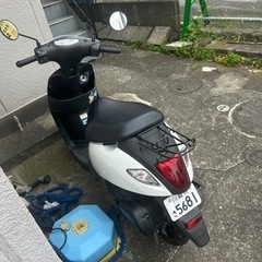 バイク スズキ　レッツ　ワンオーナー車　実動の画像