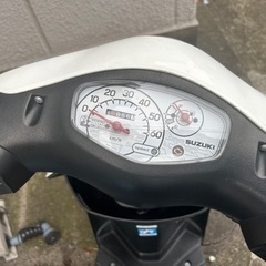 バイク スズキ　レッツ　ワンオーナー車　実動の画像