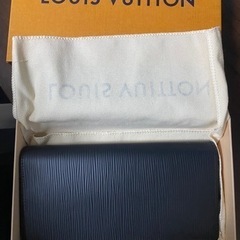 ヴィトンVUITTON　黒2つ折り長財布　新品