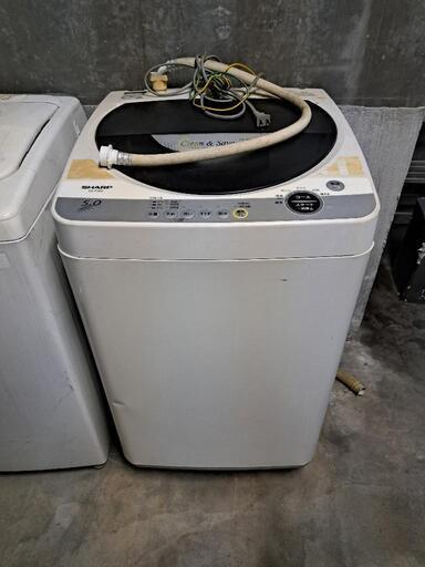 シャープ　ES-505P 家電 生活家電 洗濯機