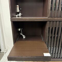  18694  サンキコーポレーション 2枚ガラス扉キッチンボード　幅120   ◆大阪市内・東大阪市他 6,000円以上ご購入で無料配達いたします！◆ ※京都・高槻・枚方方面◆神戸・西宮・尼崎方面◆生駒方面、大阪南部方面　それぞれ条件付き無料配送あり！            