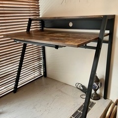 東馬 リグナ デスク 幅960×奥行580×高さ875mm ダー...