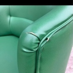 【レトロ】家具 1人用ソファの画像