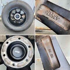 【引き取り限定中古品】バドックス BADX ロックケリー ROCK KELLY MX632 ホイール17インチの画像