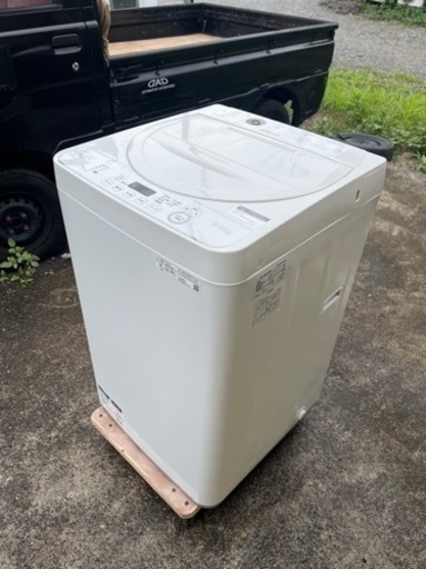 美品✨ 激安洗濯機!! SHARP 2020年 5.5kg ES-GE5D 家電 生活家電 洗濯機