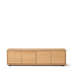 無印良品　スタッキングキャビネット・Ｂセット／オーク材