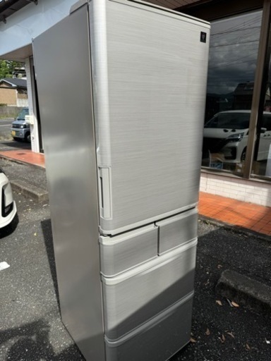 美品　両開き　シャープ　412L 2018年　家電 キッチン家電 冷蔵庫