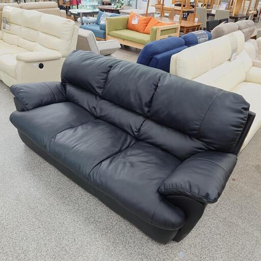 ジモティー見た」で10％OFF！【3人掛けソファ】3人掛けソファ 合皮