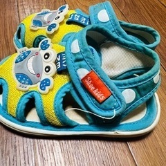 ベビークロックス　キッズサンダル 軽い　子供夏靴　14センチの画像