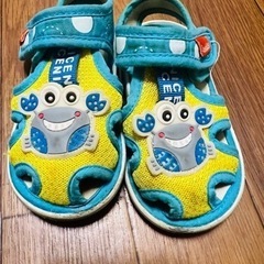 ベビークロックス　キッズサンダル 軽い　子供夏靴　14センチの画像