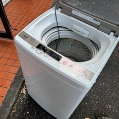 アクア　2017年　7キロ　家電 生活家電 洗濯機
