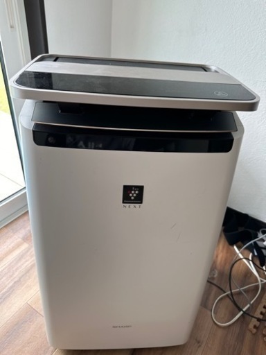 SHARP 加湿 空気清浄機 KI-NP100-W プラズマクラスター