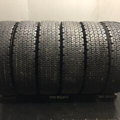 札幌発 引取OK BS BRIDGESTONE W900 225/80R17.5 123/122L 17.5インチ トラックタイヤ 夏タイヤ 6本 22年製 バリ溝 4t レンジャー等 KTS051