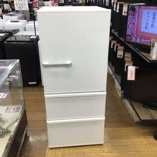 #G-33【ご来店頂ける方限定】AQUAの3ドア冷凍冷蔵庫です