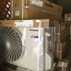 新品　パナソニックCS-224DFL 工事可　取り外し可　家電 季節、空調家電 エアコンの画像