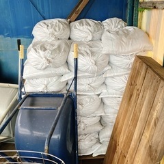 残土もらってください 生活雑貨 家庭用品 ガーデニング　残土（庭土）土嚢を差し上げます。無料　取りに来られる方へ　園芸用にどうぞ 土　土嚢　防災　園芸　ガーデニングの画像
