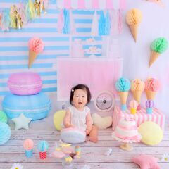 ８月開催　アイスクリーム屋さんおすわりアートフォトブース撮影会@長久手