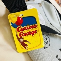 【値下げ】おさるのジョージ　サコッシュ　グレーの画像