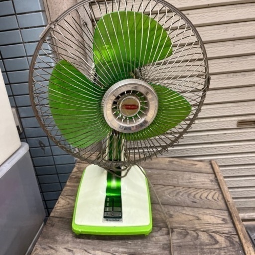 稀少　日立　HITACHI　D-30SL 扇風機　海外で大人気　動作ＯＫ　羽根もバッチリOK　昭和レトロ アンティーク
