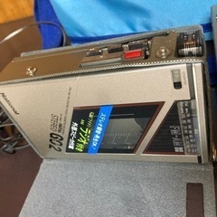 カセットテープレコーダー
の画像