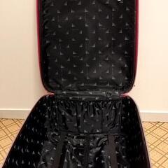 ソフト★スーツケース★キャリーケース★M～Lサイズ相当★大容量★赤の画像