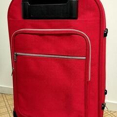 ソフト★スーツケース★キャリーケース★M～Lサイズ相当★大容量★赤の画像