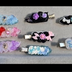 ホイップデコヘアピン販売、体験で作れます!!