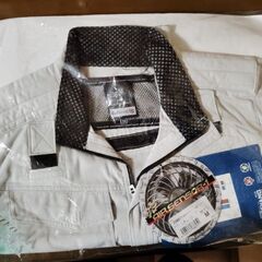 空調服(新品)　Ｍサイズ　シルバー