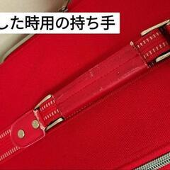 ソフト★スーツケース★キャリーケース★M～Lサイズ相当★大容量★赤の画像