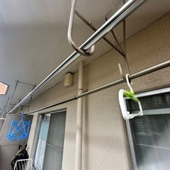 物干し竿 2本の画像