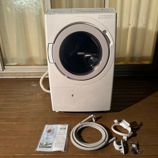 【極美品2022年製】HITACHI ビッグドラム BD-SV120HL ドラム式洗濯機　12kg 定価168,000円　宇都宮市お届け無料！