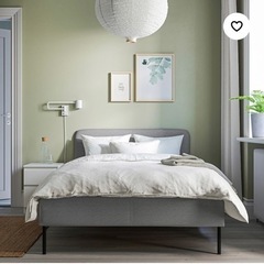 【お取引先決定】IKEA　ダブルベッドフレーム　　
