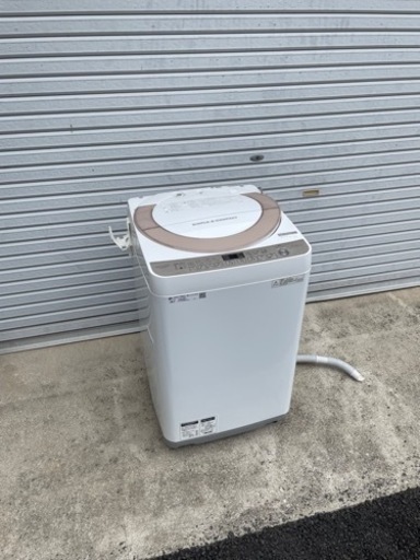 シャープ　ES-KS70T-N 洗濯機　2018年製
