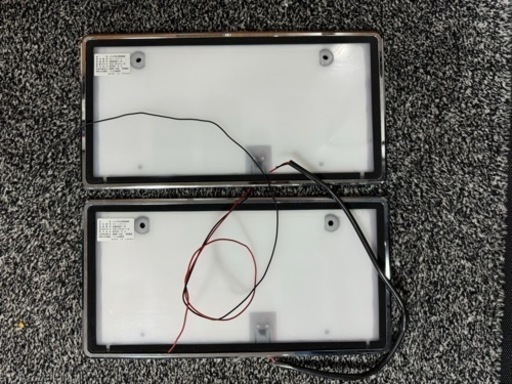 自光式ナンバープレートキット