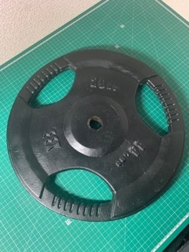 バーベルプレート20kg 2枚